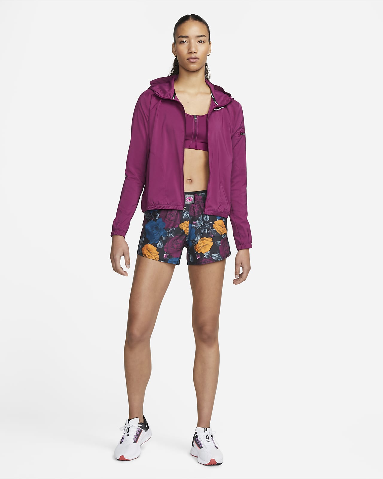 Shorts de running estampados para mujer Nike Dri-FIT Icon Clash. Nike.com