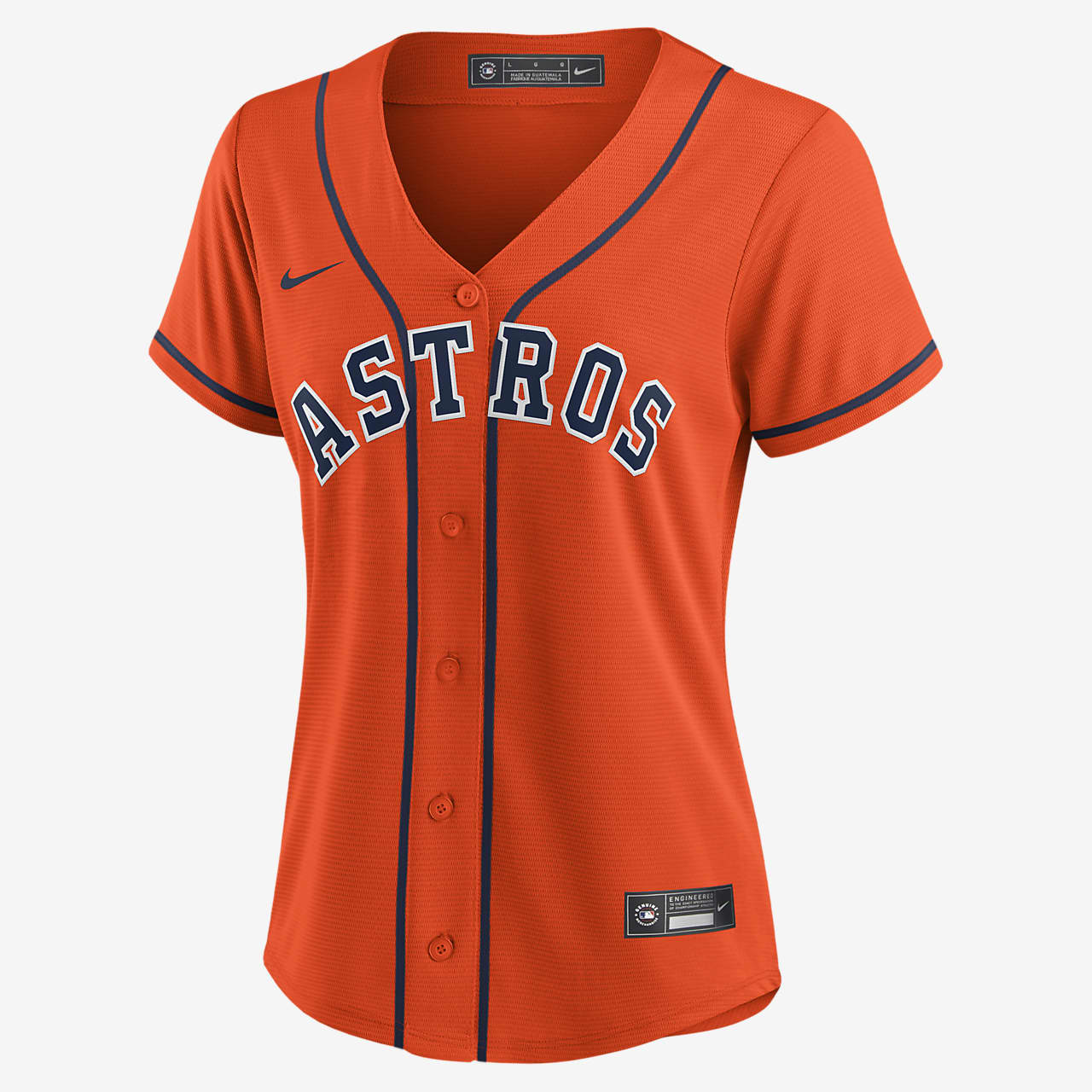 Men's Houston Astros Nike White Home Replica Team Jersey