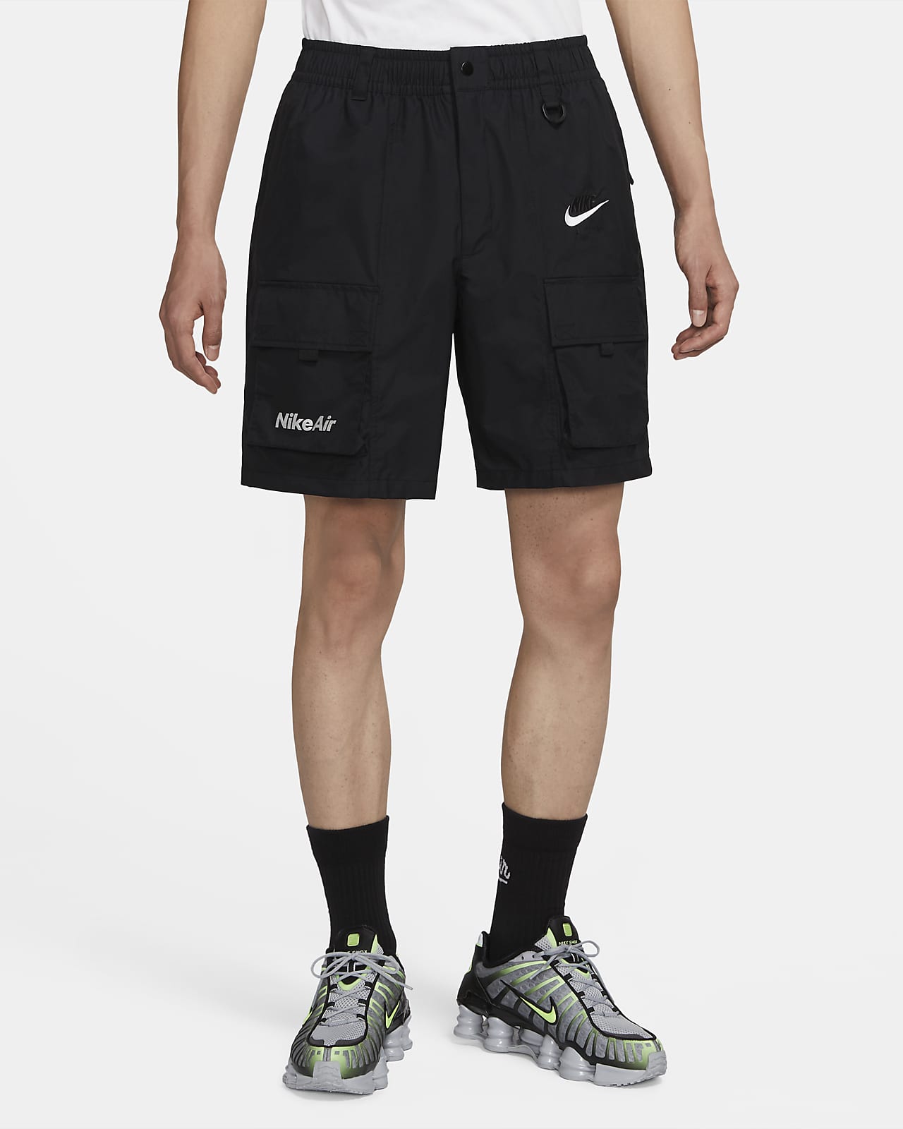 nike black shorts with pockets