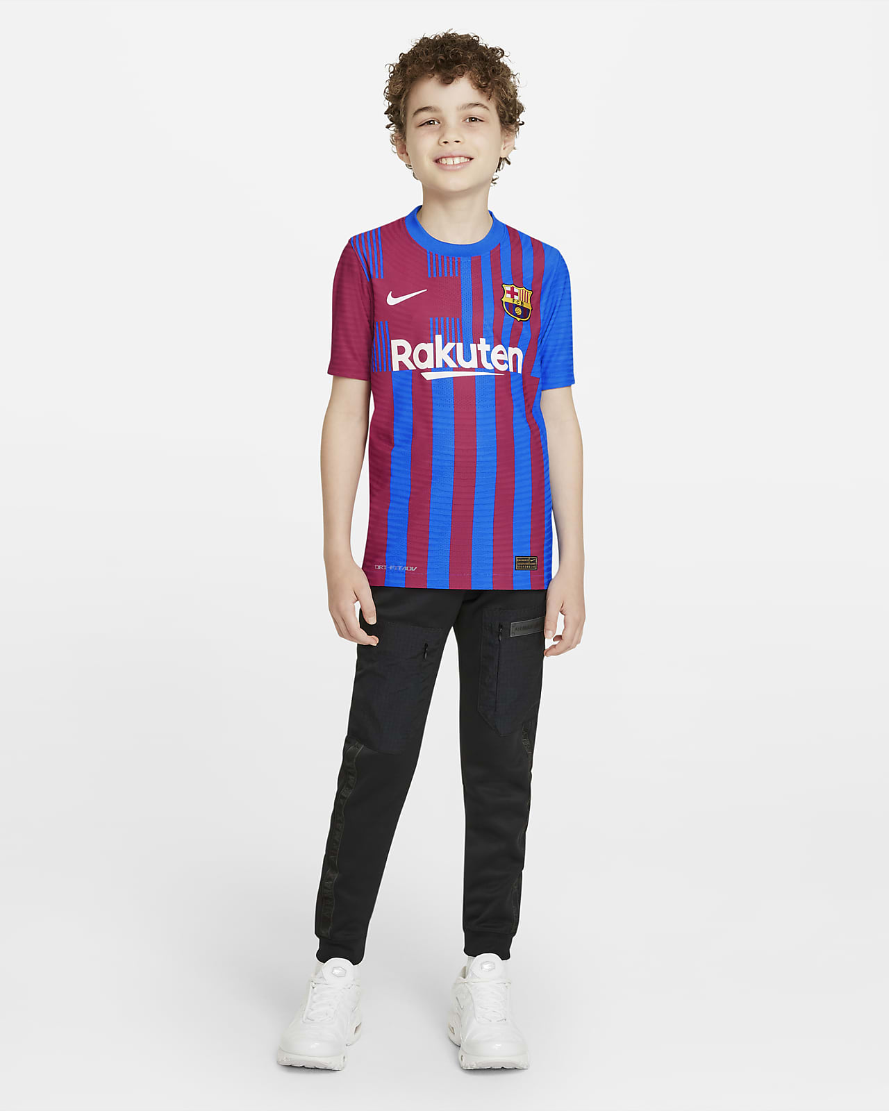 Maglia da calcio Nike Dri-FIT ADV F.C. Barcelona 2021/22 Match per ragazzi  - Home. Nike IT