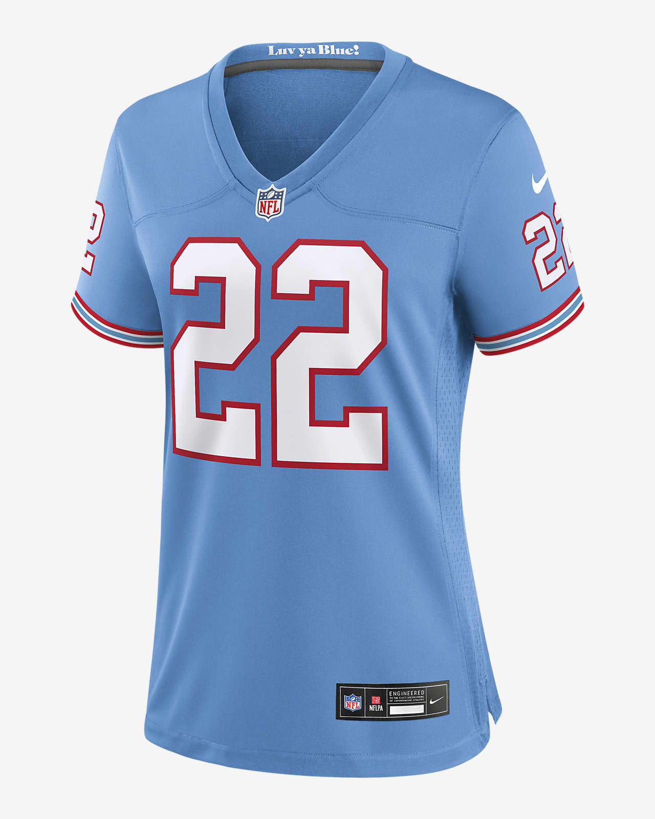 Nike Tennessee Titans No22 Derrick Henry Camo Women's Stitched NFL Limited Rush Realtree Jersey