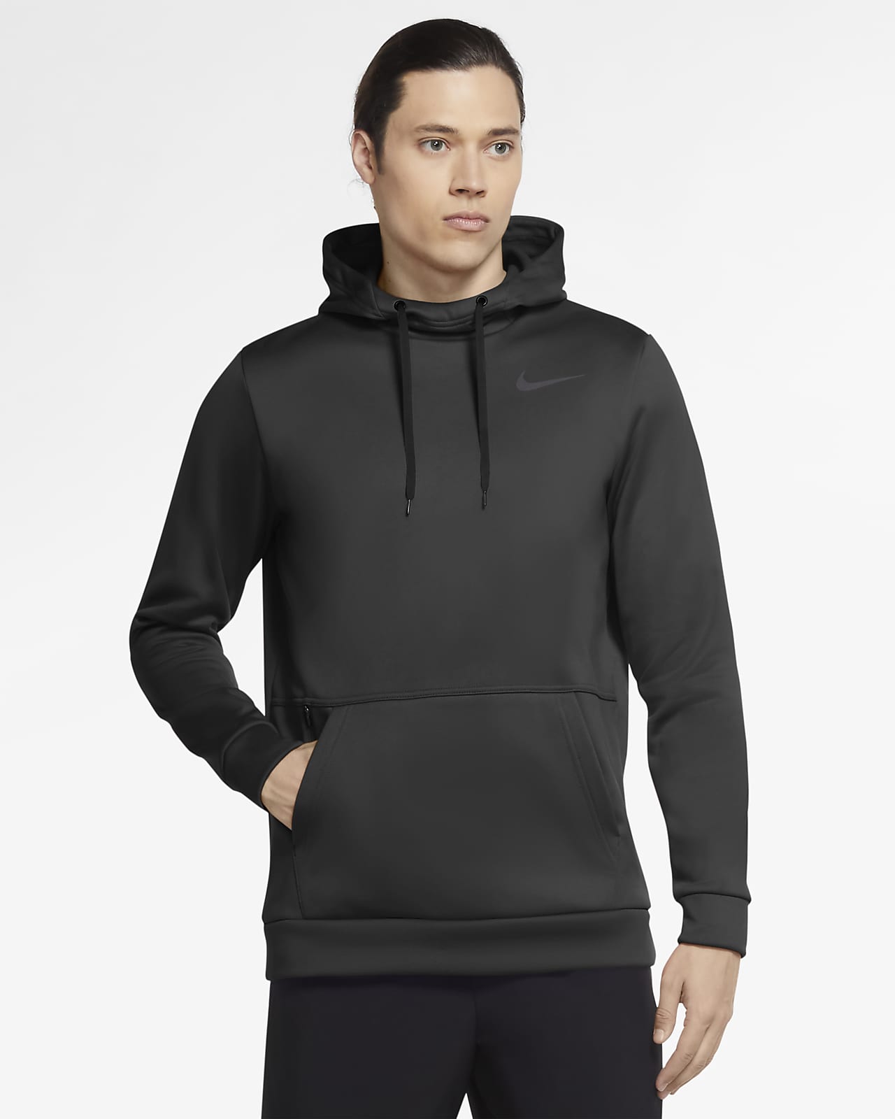 Träningshuvtröja Nike Therma Pullover för män