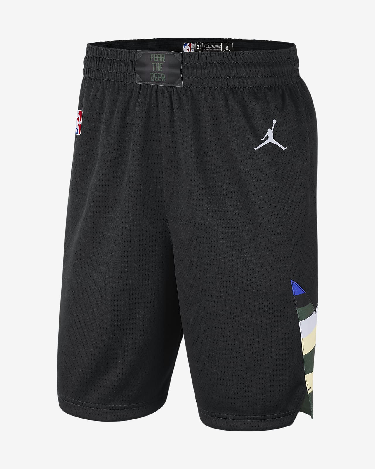Shorts Bucks Statement Edition 2020 Swingman Jordan NBA - Uomo. Nike IT