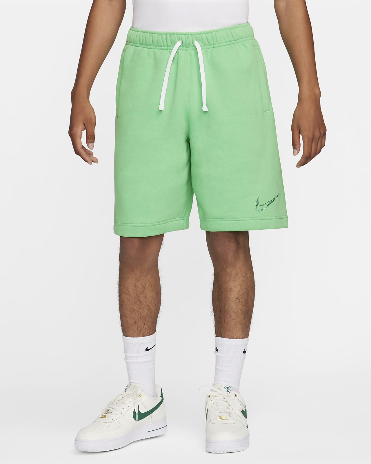 Shorts para hombre Nike Club Fleece.