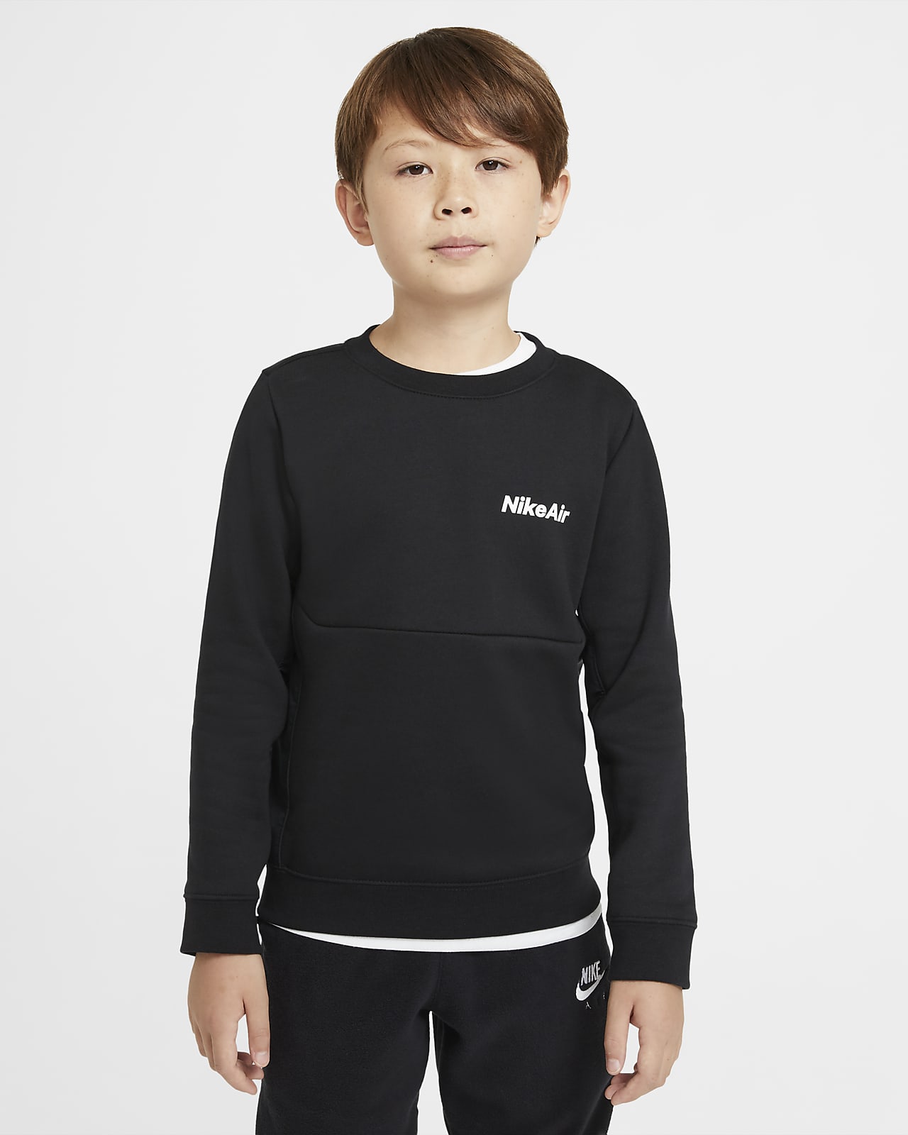 nike air ribbed long sleeve grey