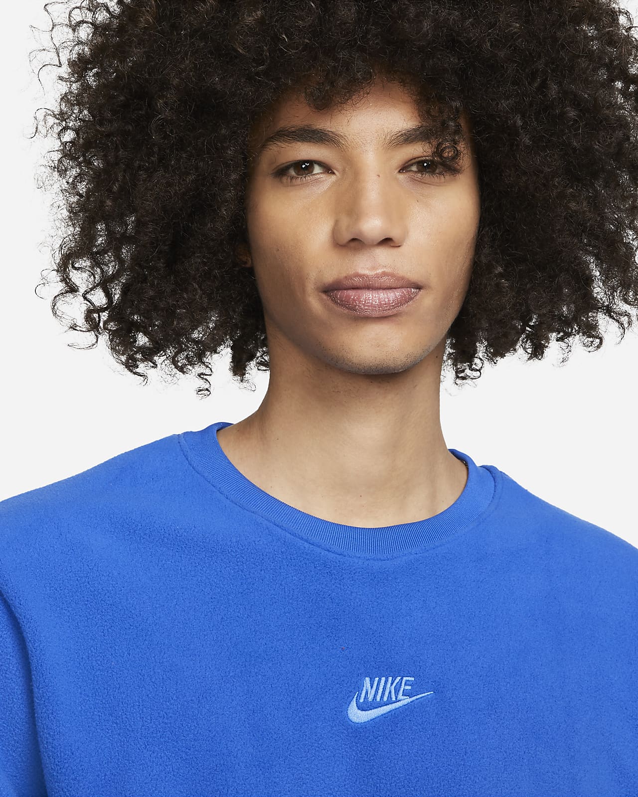 Nike Sportswear Men's Fleece Crew-Neck Sweatshirt. Nike GB