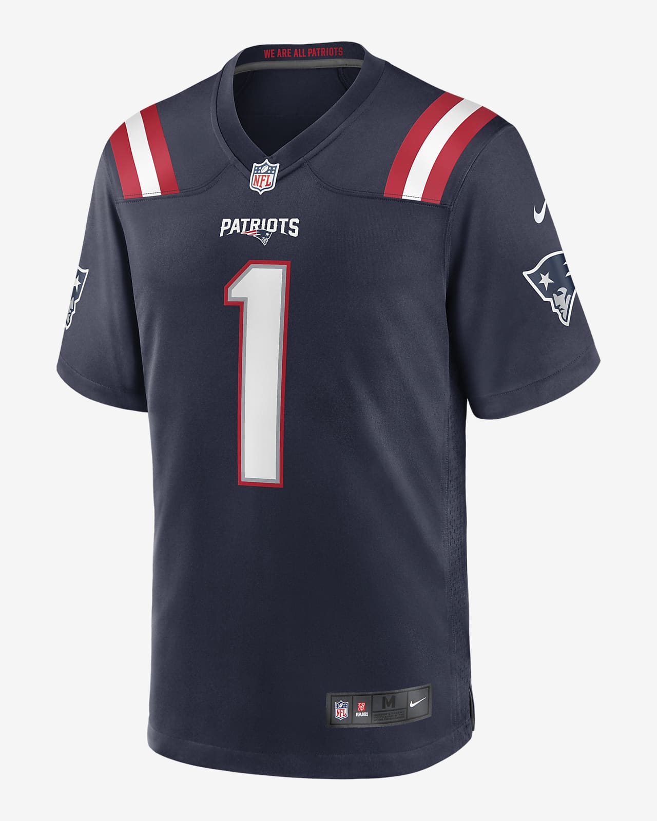 Mac Jones Patriots Jersey for Babies, Kids, Youth, Women, or Men