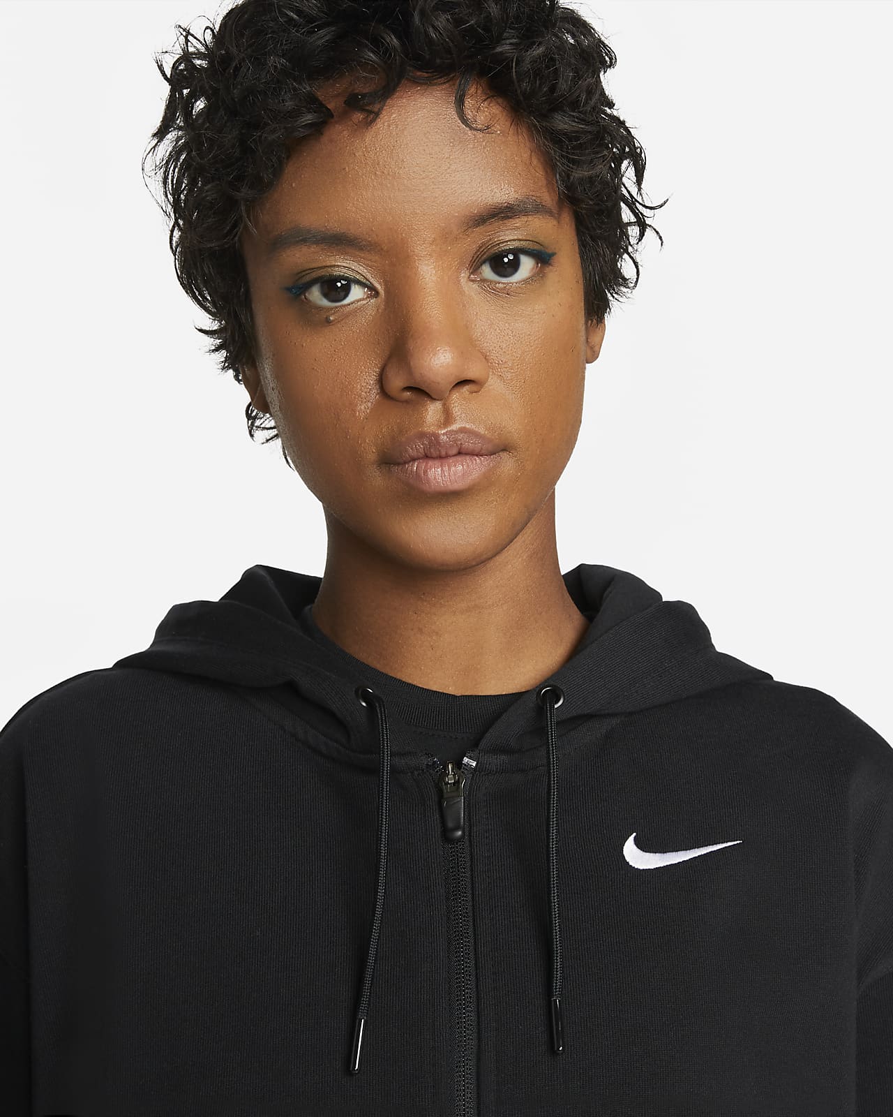 Nike Sportswear Women's Jersey Oversized FullZip Hoodie. Nike LU