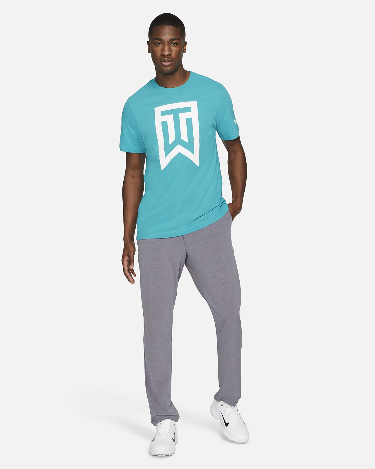 tiger woods pink nike shirt