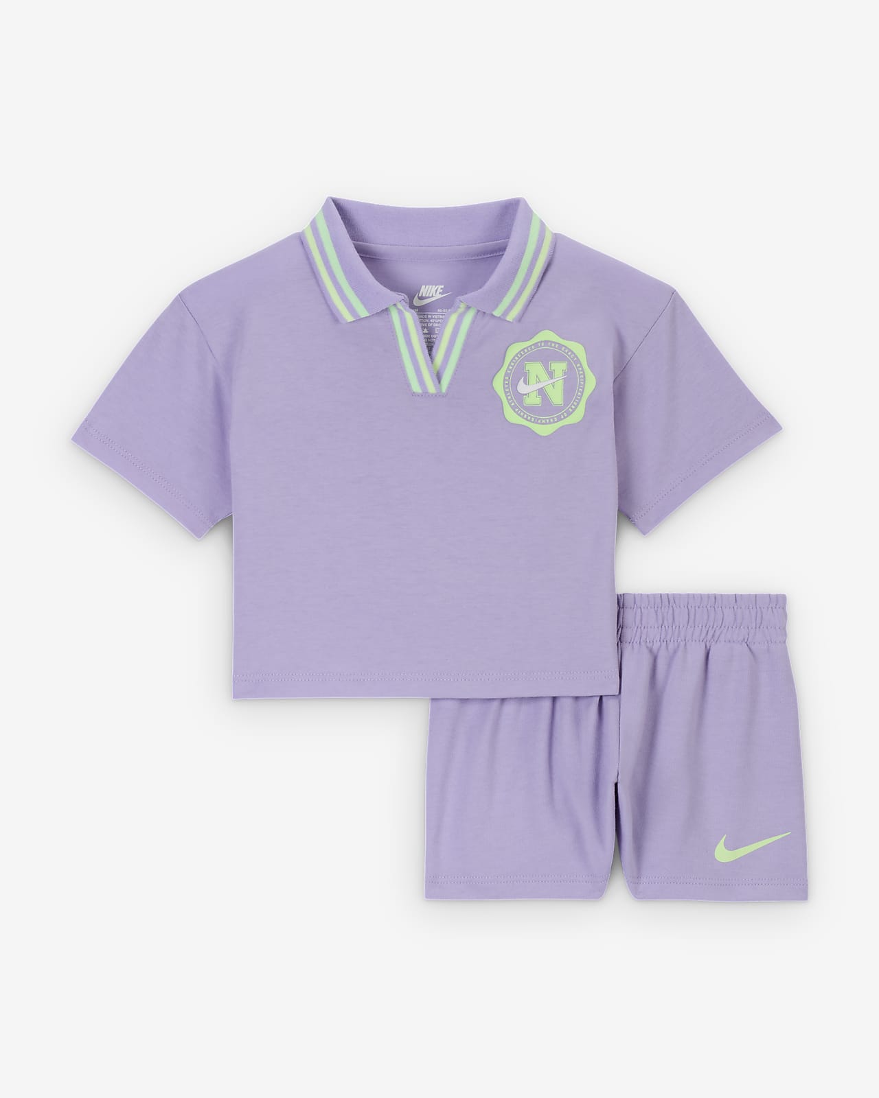 Nike Prep in Your Step Baby (12-24M) Shorts Set