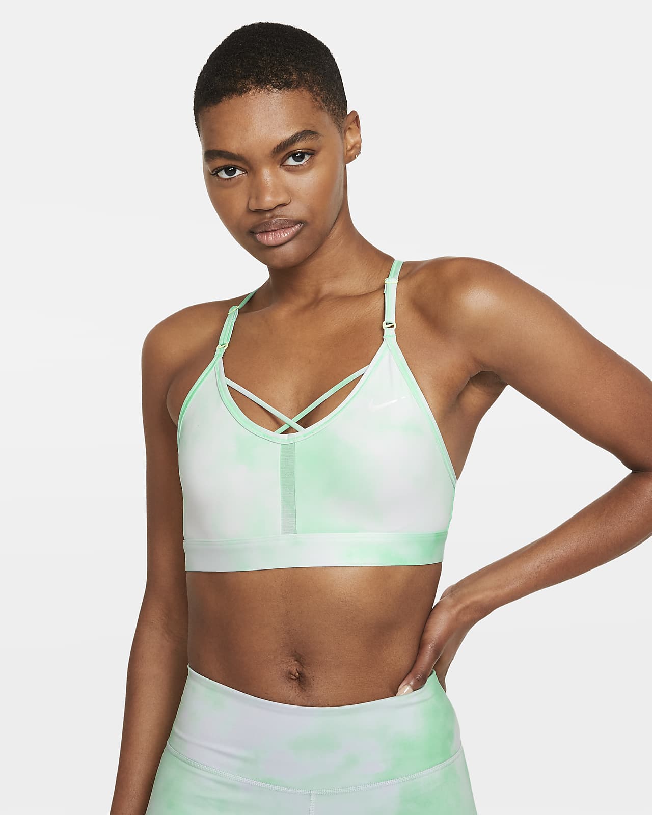 Dean Hearing impaired Insanity Nike Indy Icon Clash Women's Light-Support Padded Strappy Sports Bra. Nike .com