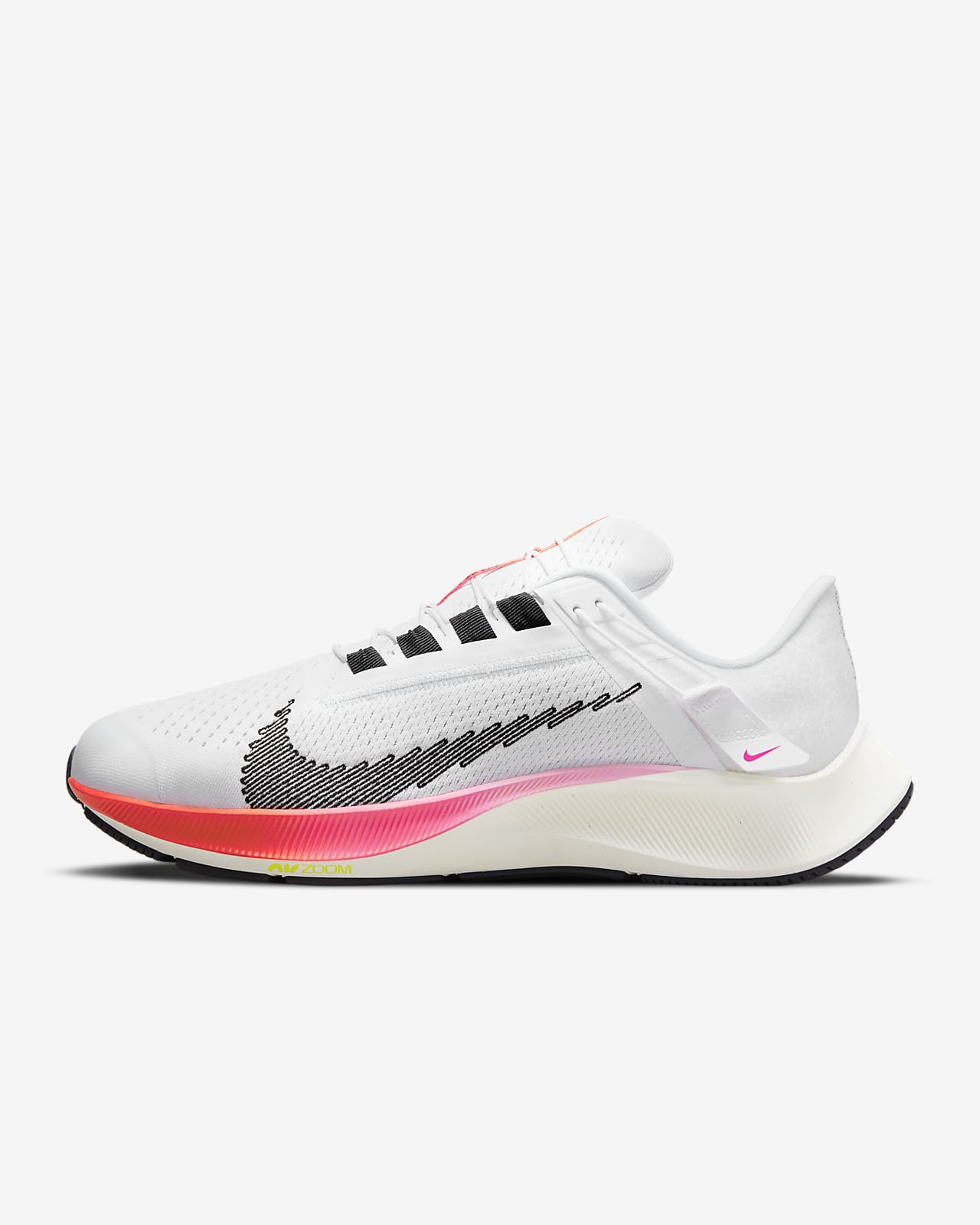Nike Air Zoom Pegasus 38 FlyEase Men's Easy On/Off Road Running Shoes (Extra Wide) Nike Air Zoom Pegasus 38 FlyEase Men's Easy On/Off Road Running Shoes (Extra Wide)