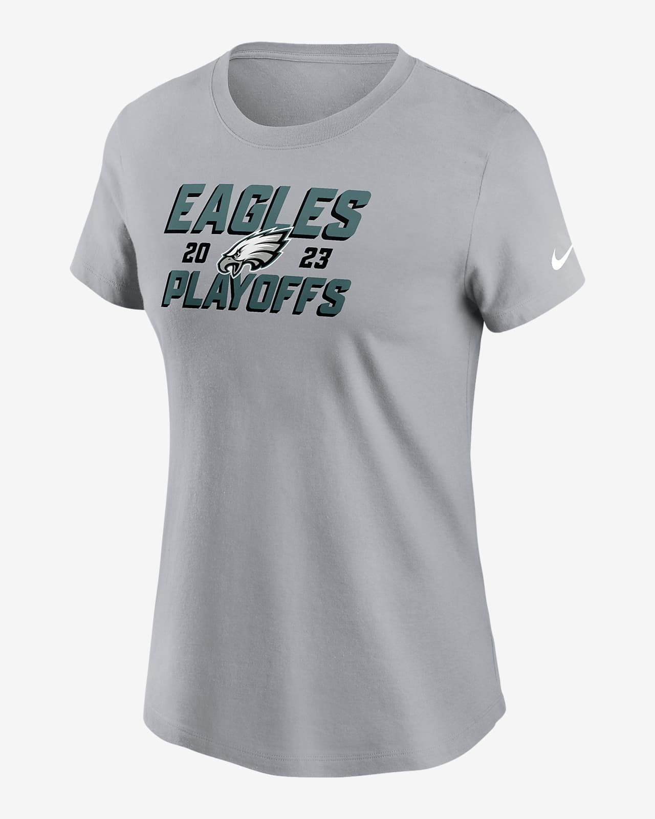 Philadelphia Eagles 2023 NFL Playoffs Iconic Women's Nike NFL T-Shirt