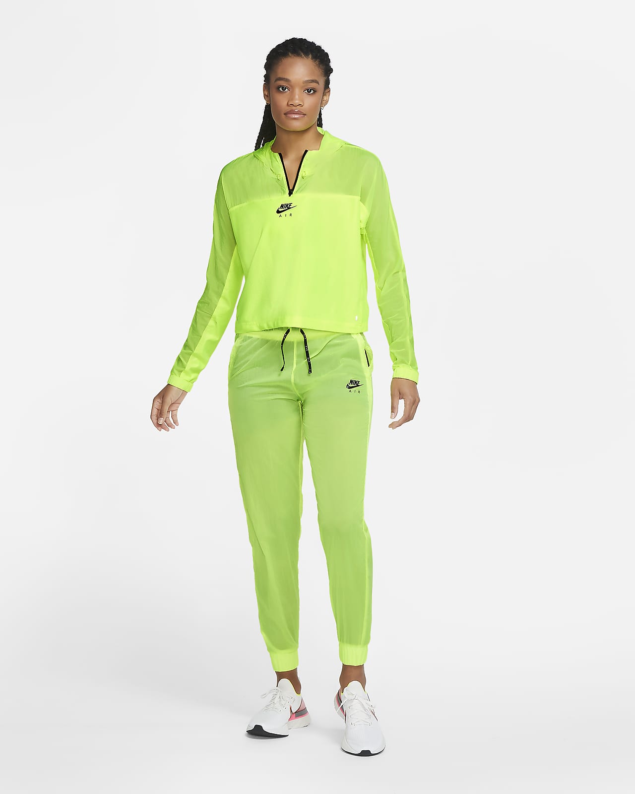 women's hooded running jacket nike air