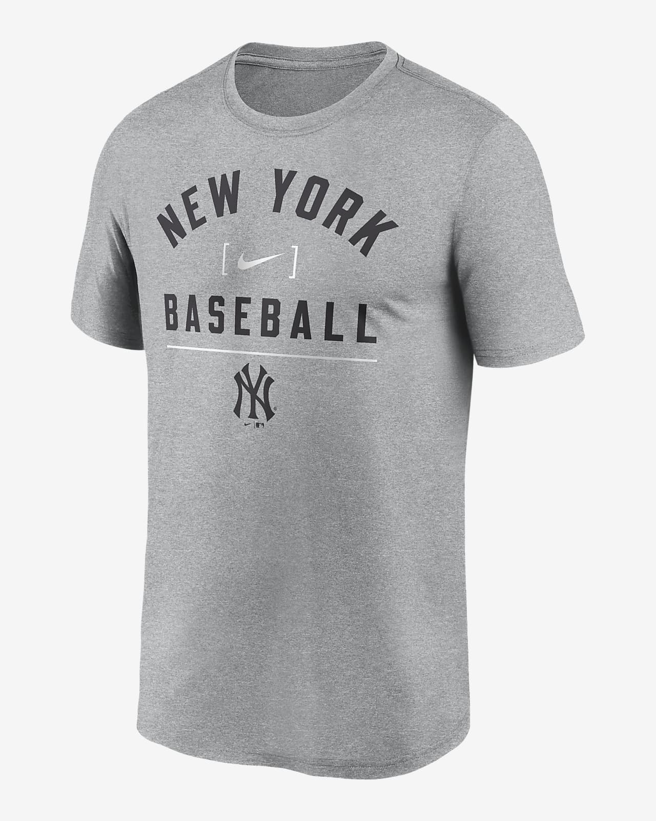 New York Yankees Arch Baseball Stack Men's Nike Dri-FIT MLB T-Shirt