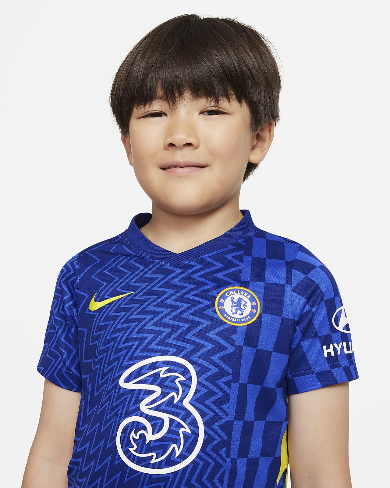 Chelsea FC 2021/22 Home Little Kids' Soccer Kit