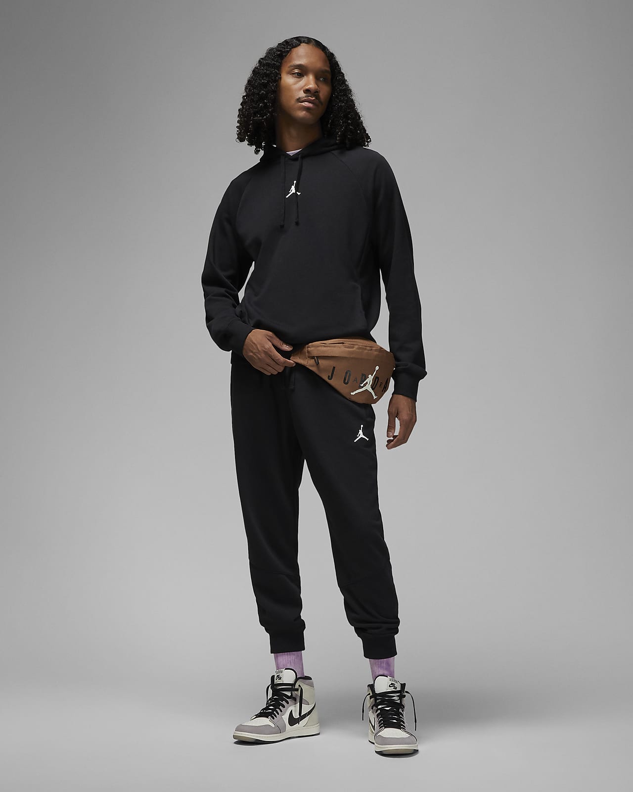 Jordan Dri-FIT Sport Crossover Men's Fleece Hoodie. Nike FI