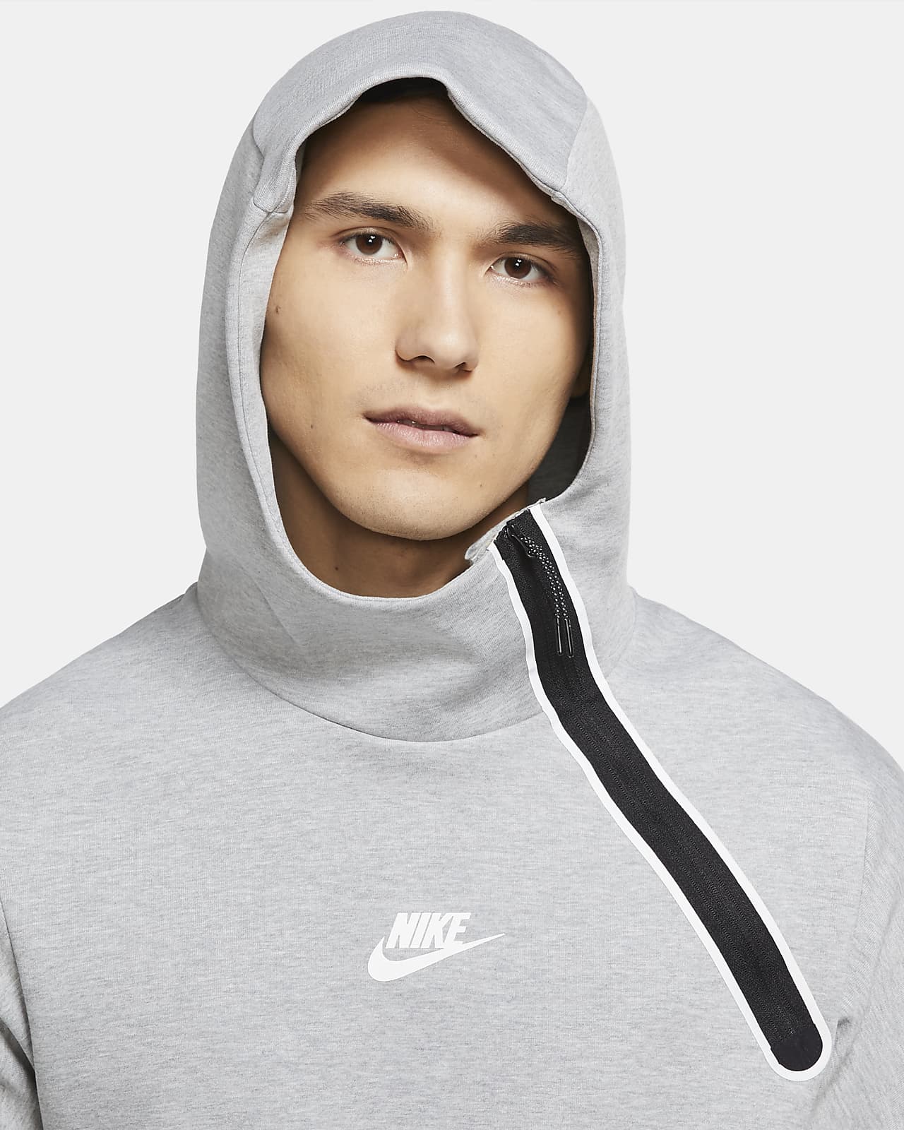 nike fleece sportswear hoodie