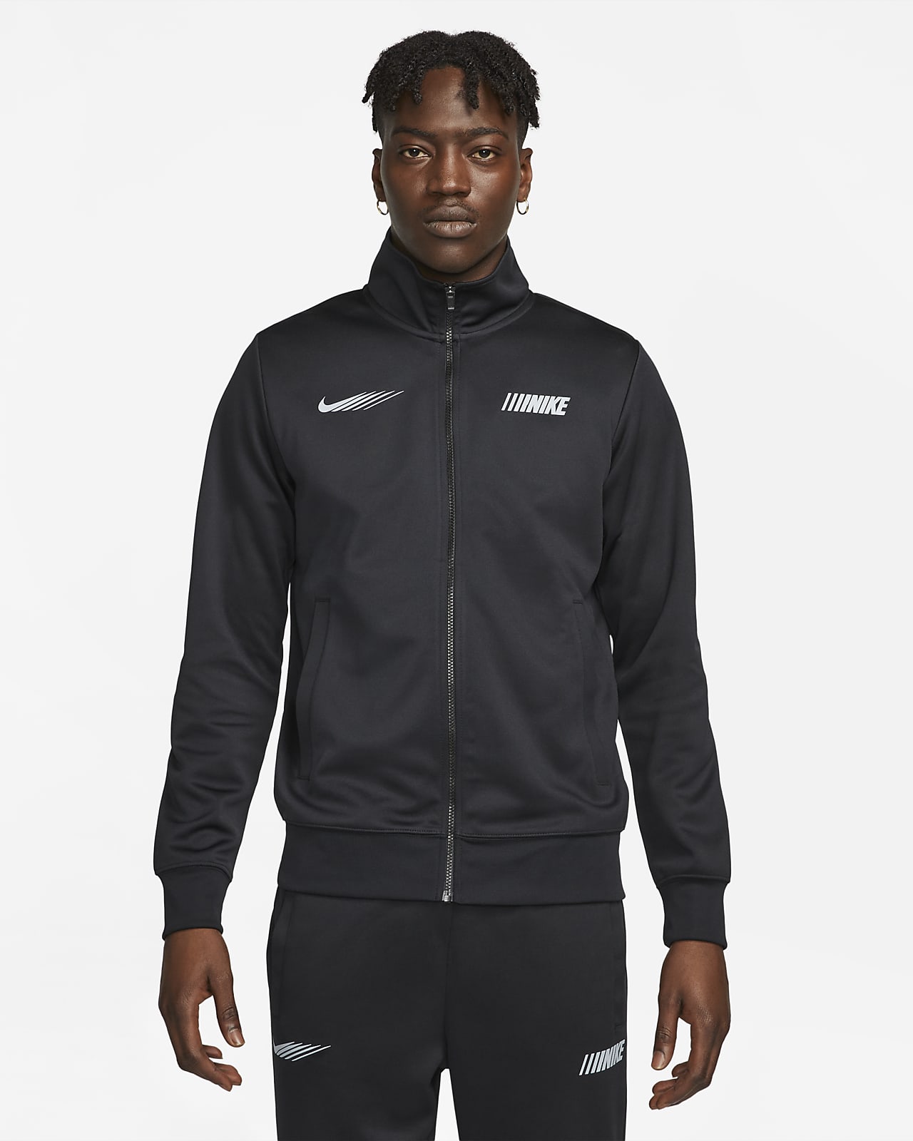 Veste survêtement Nike Sportswear Standard Issue pour homme. Nike FR