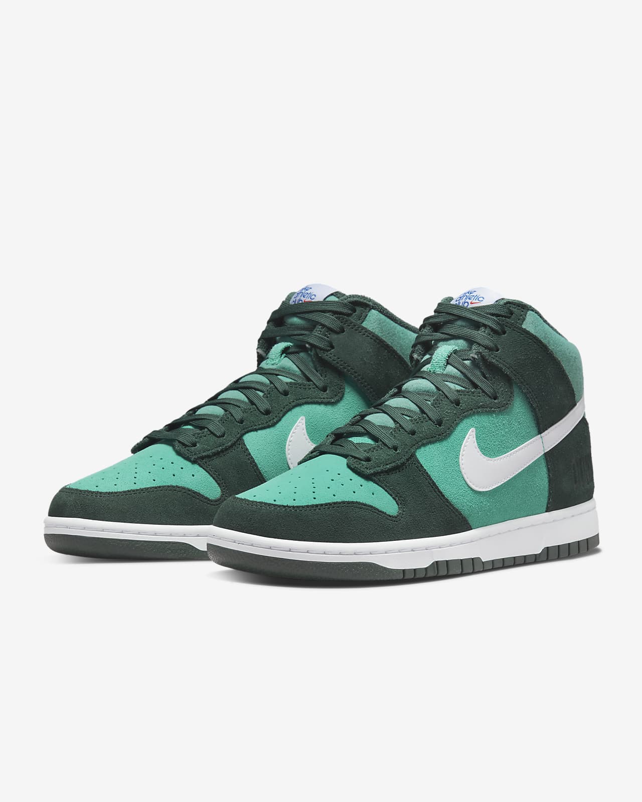 nike dunk high teal