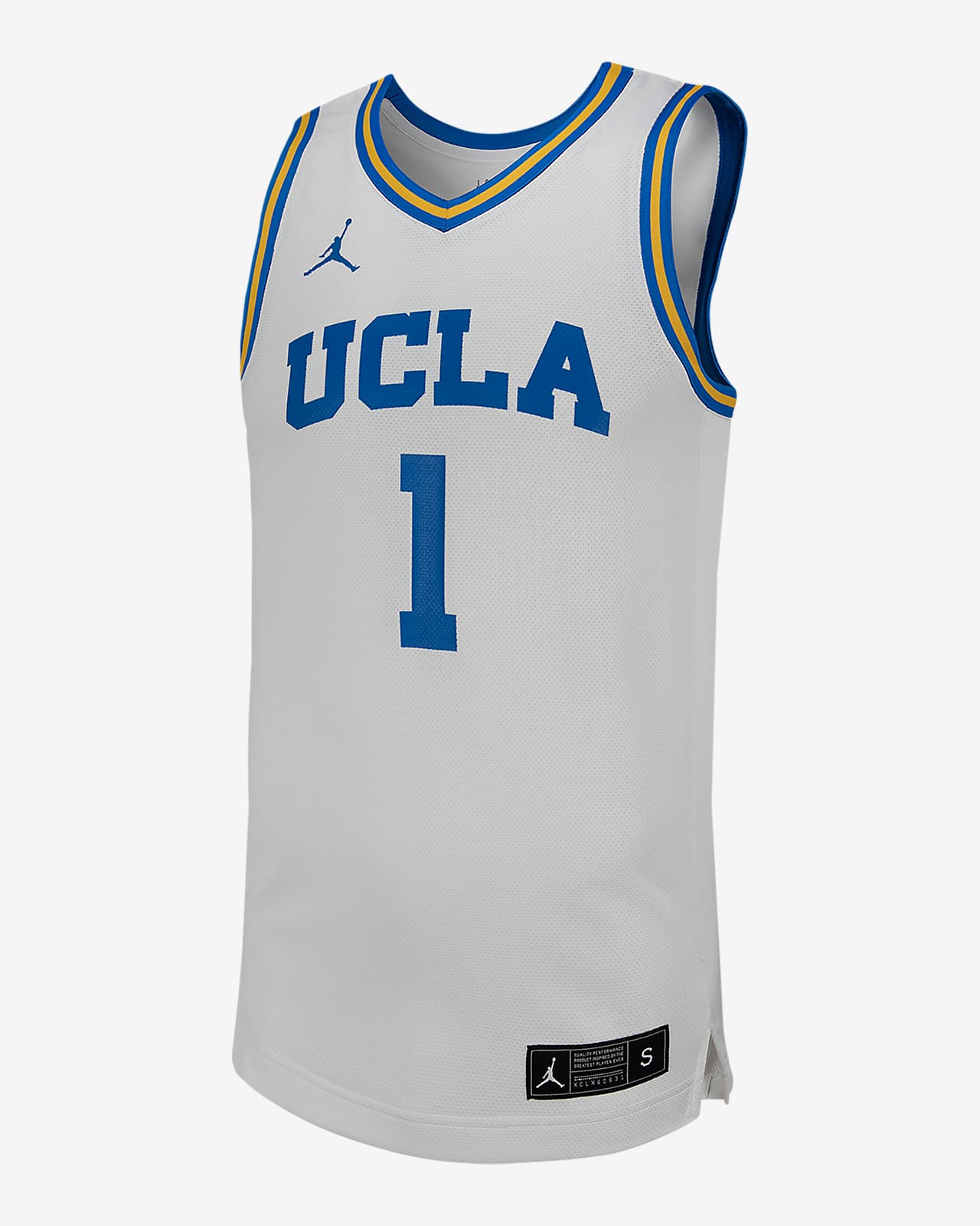 Men's Nike White UCLA Bruins Replica Baseball Jersey