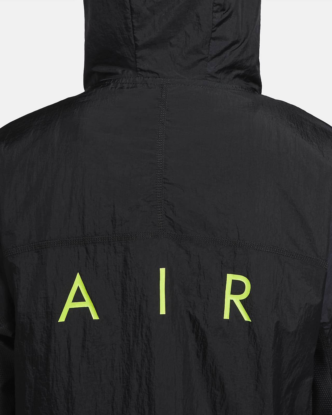 nike air hooded running jacket