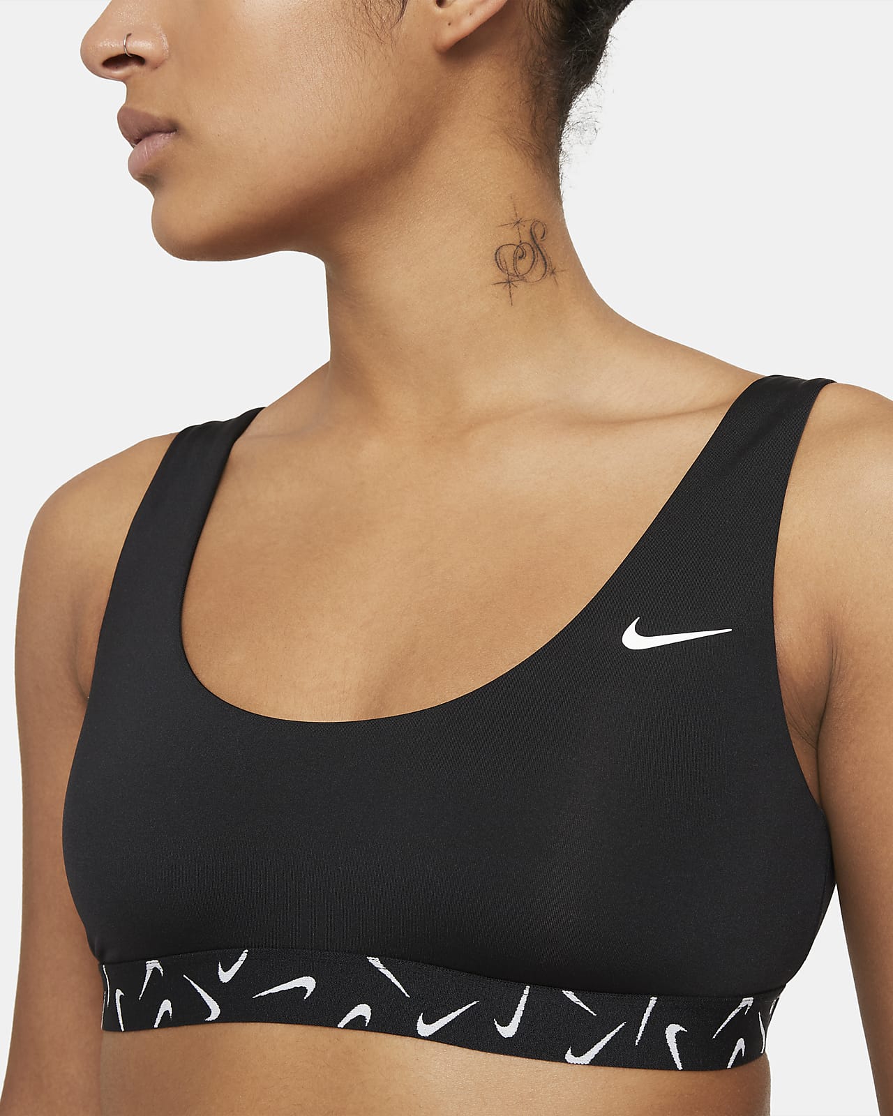 Picket ukendt forarbejdning Nike Women's Scoop-Neck Bikini Top. Nike LU