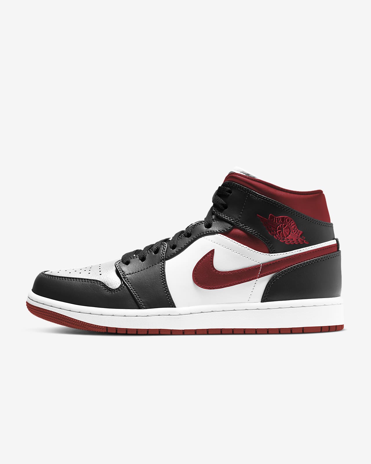 Air Jordan 1 Mid 'Black / Gym Red' - Sneaker Steal