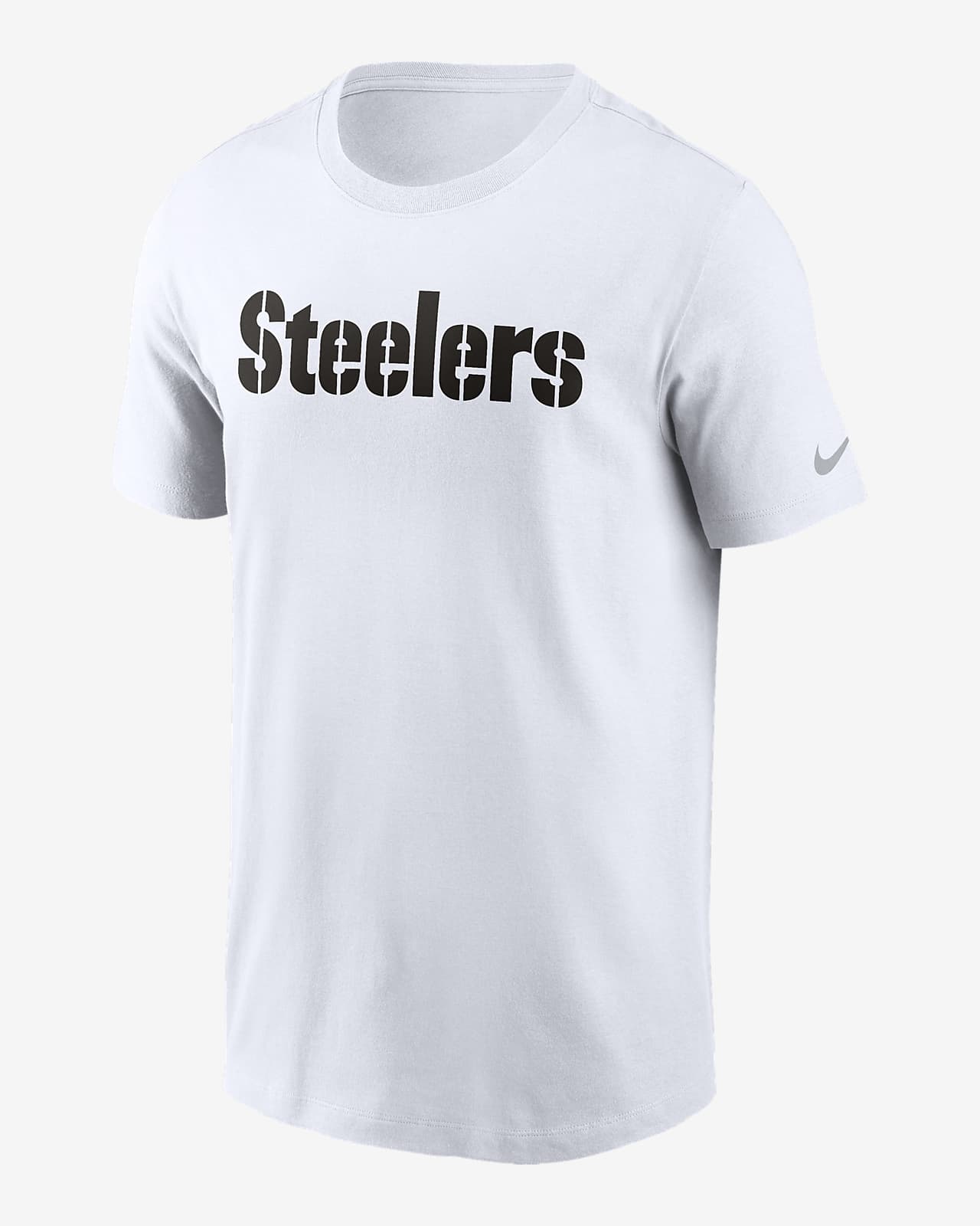Playera Nike de la NFL para hombre Pittsburgh Steelers Primetime Wordmark Essential
