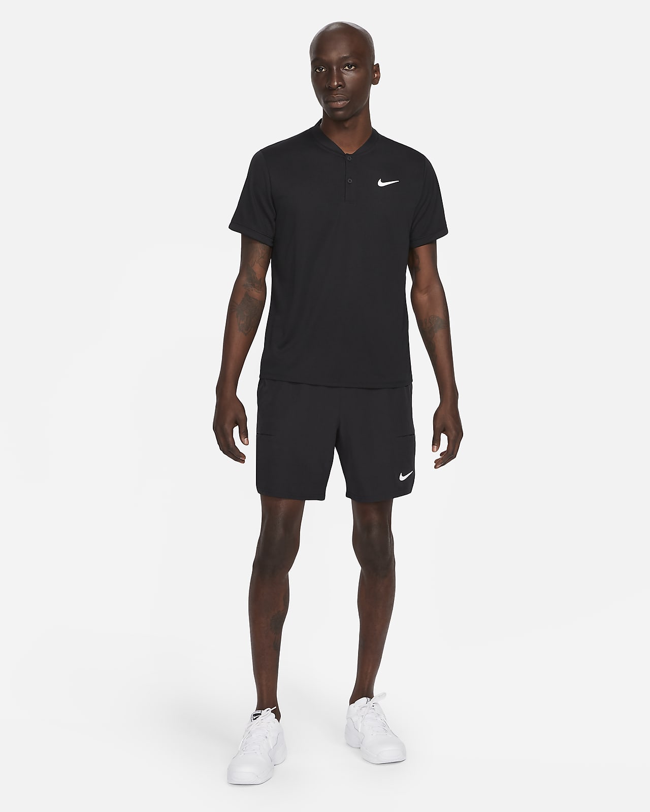 nike dri fit tennis polo