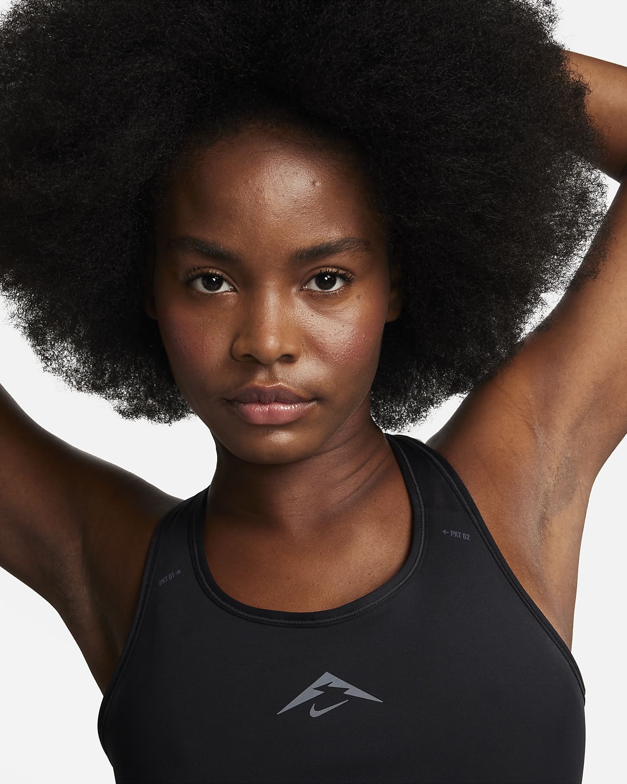 Nike Trail Swoosh On-the-Run Women's Medium-Support Lightly Lined Sports Bra.  Nike CA