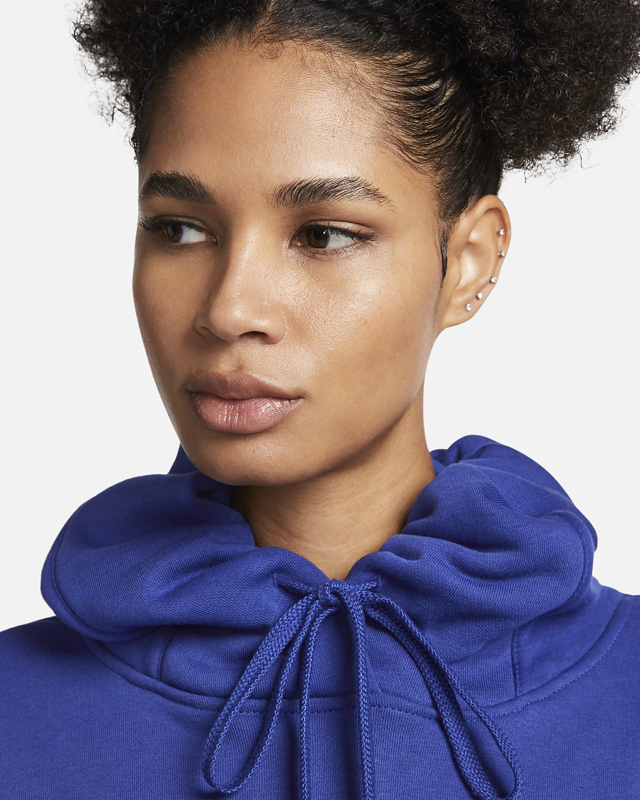 Nike Sportswear Women's Oversized Fleece Pullover Hoodie. Nike HU