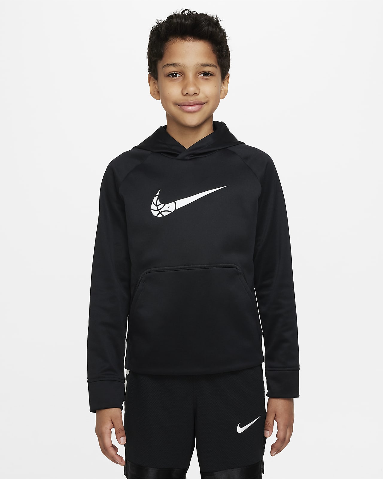 Nike Therma-FIT Older Kids' (Boys') Basketball Hoodie