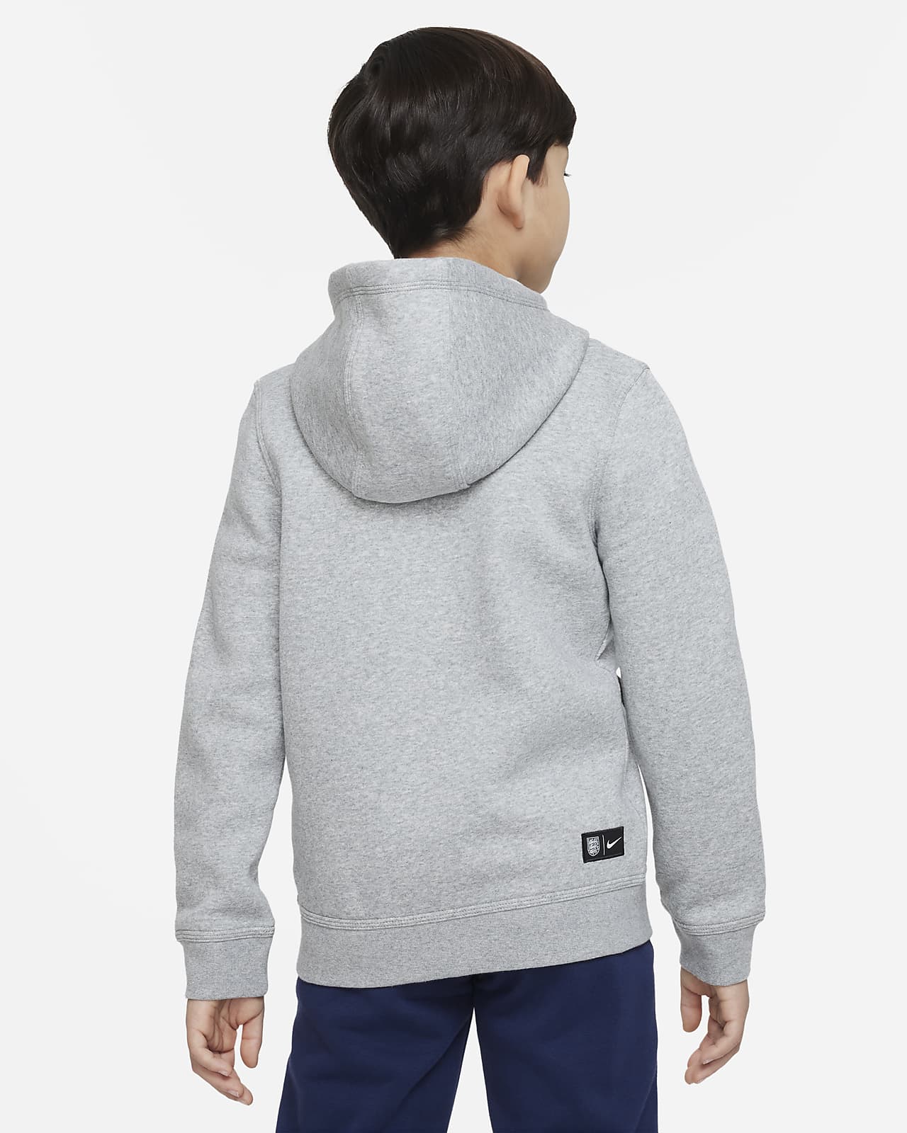 England Club Fleece Older Kids' (Boys') FullZip Hoodie. Nike CZ