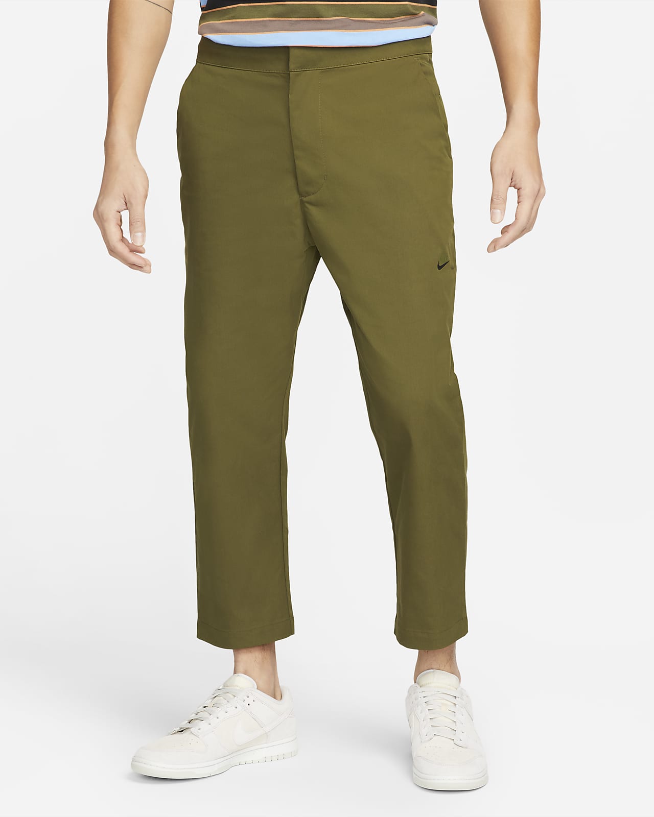 Nike公式 ナイキ スポーツウェア スタイル エッセンシャル メンズ アンラインド クロップド パンツ オンラインストア 通販サイト