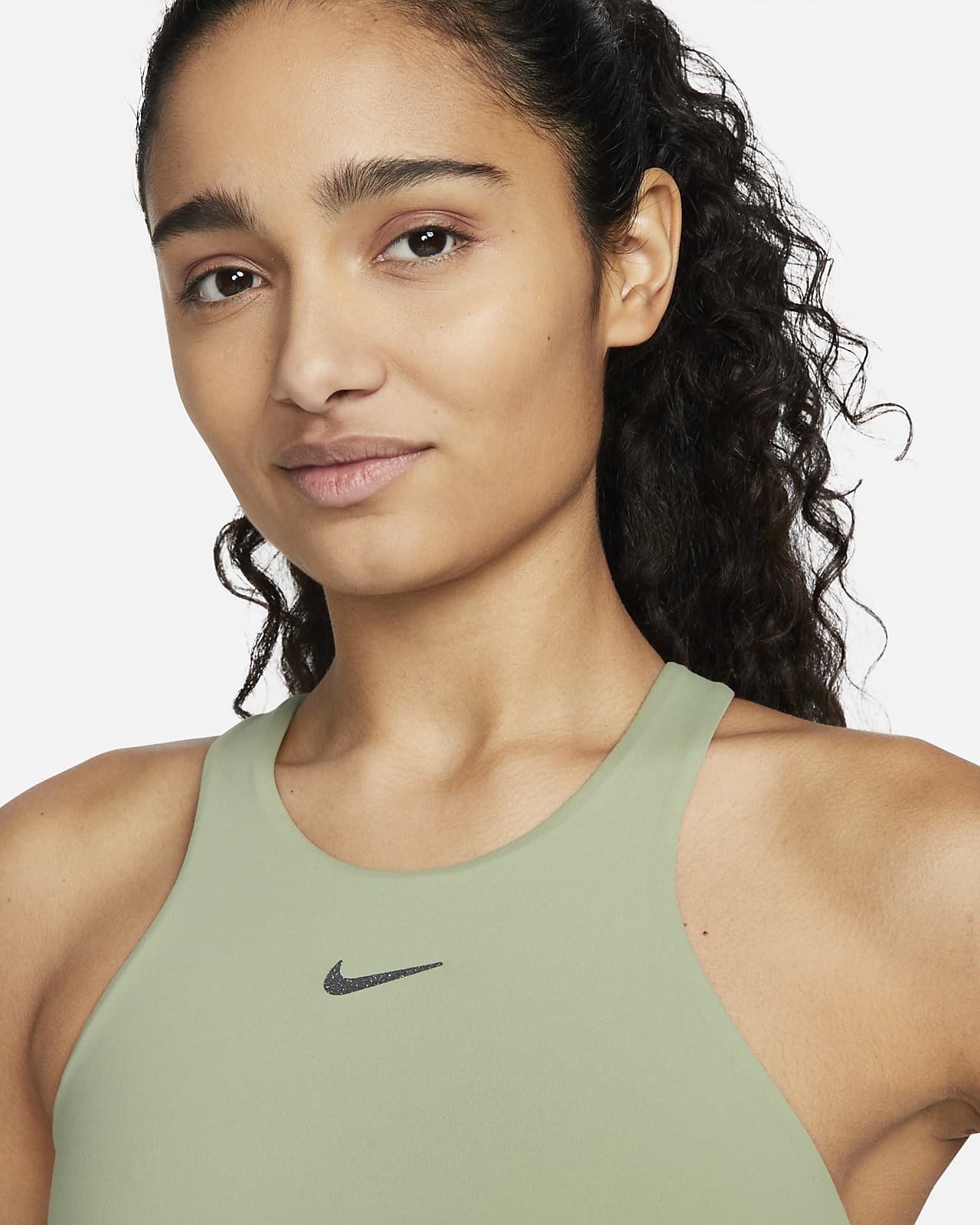 nike sports vest with built in bra