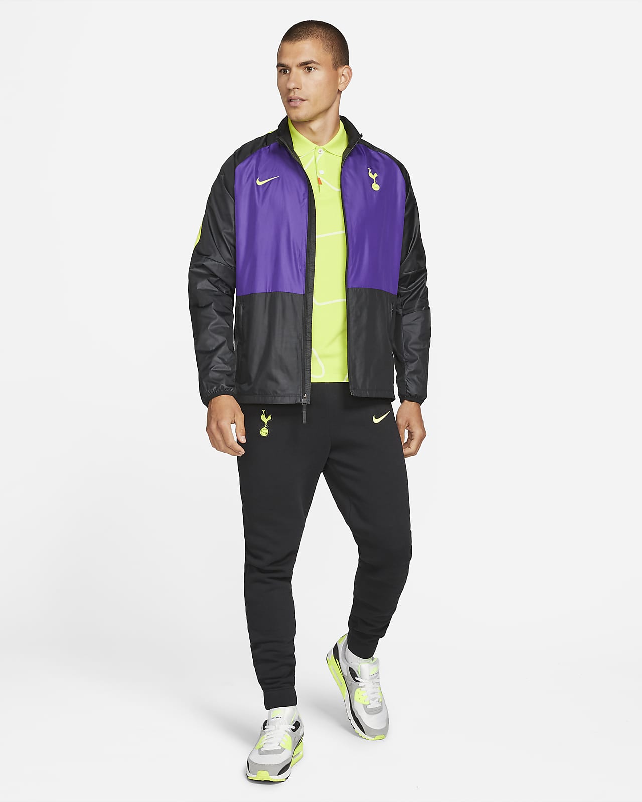 tottenham purple jacket nike