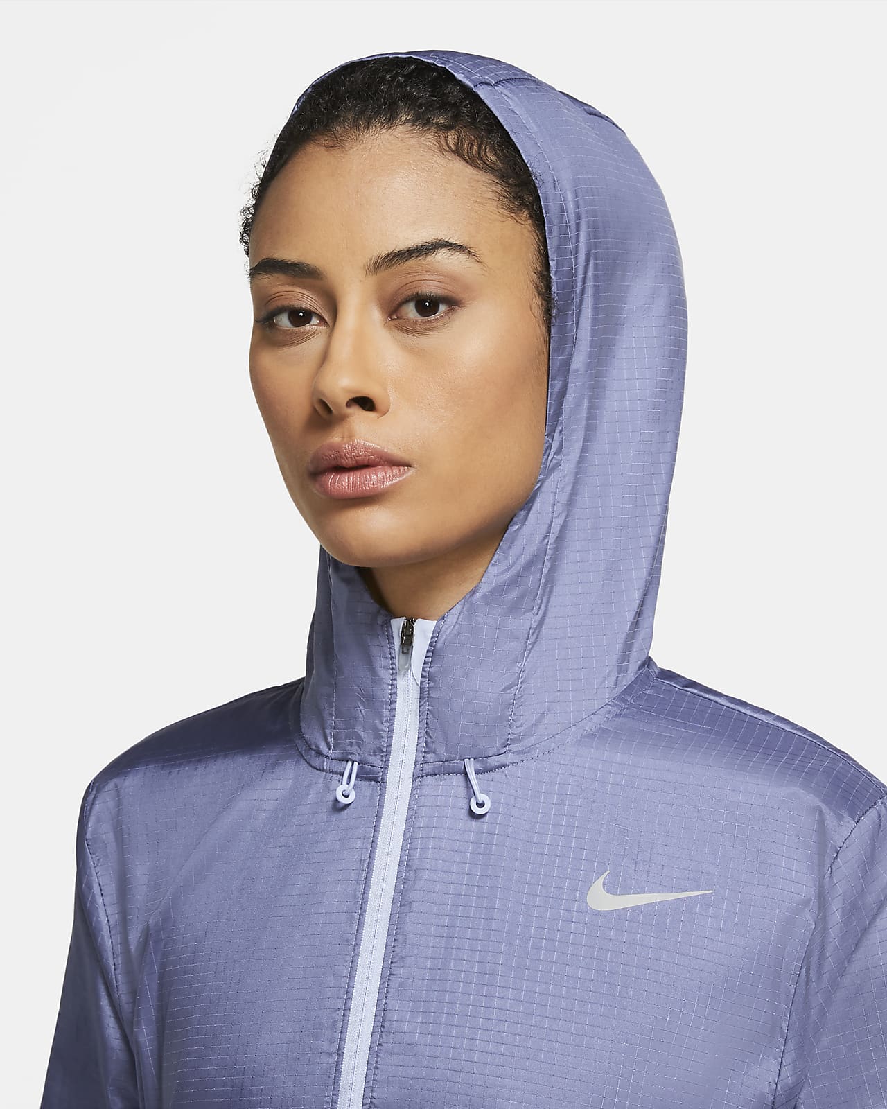 nike hooded running jacket