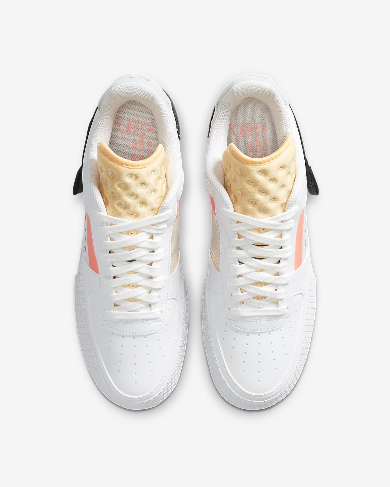 nike air force 1 type orange