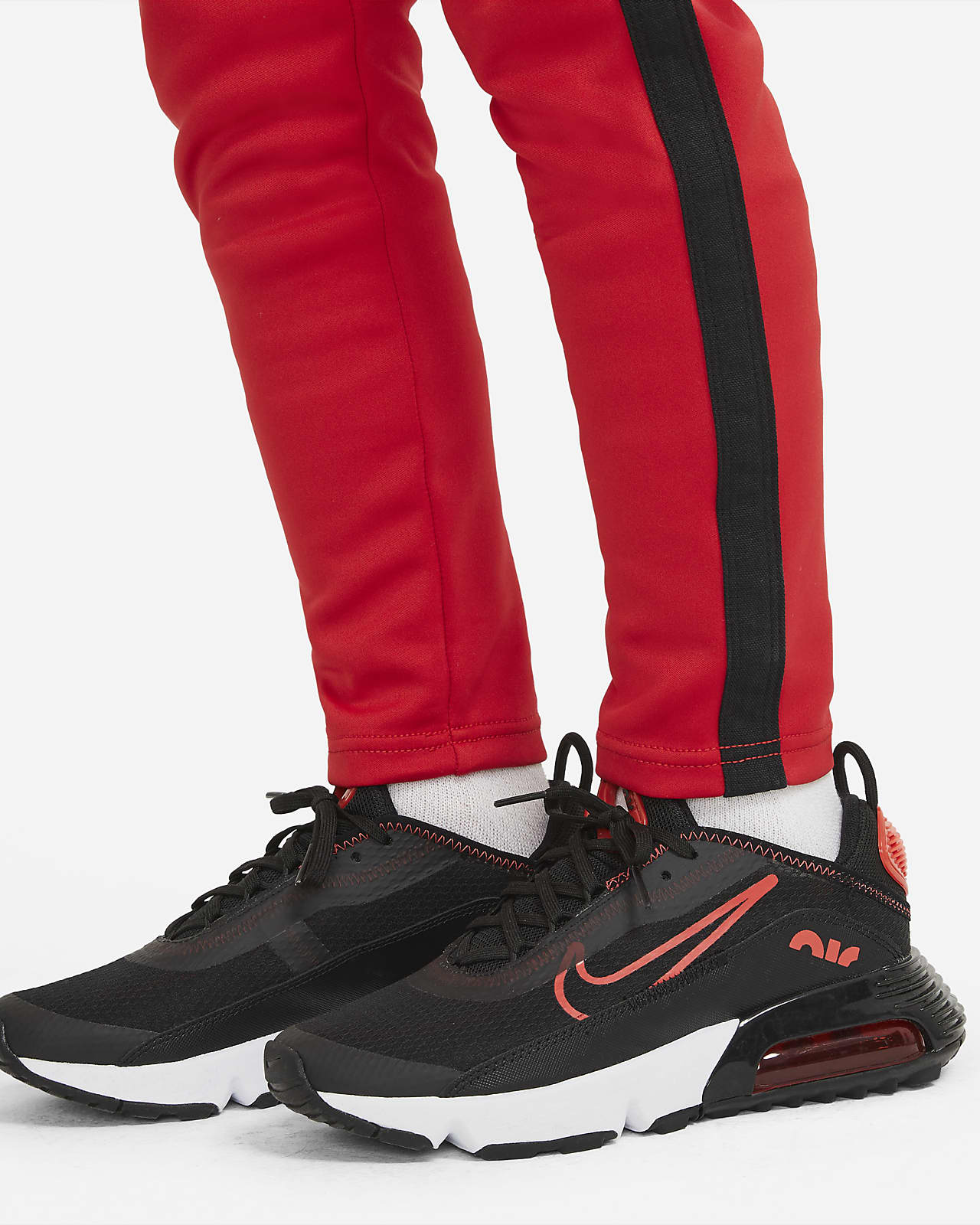 nike air grey and red tracksuit