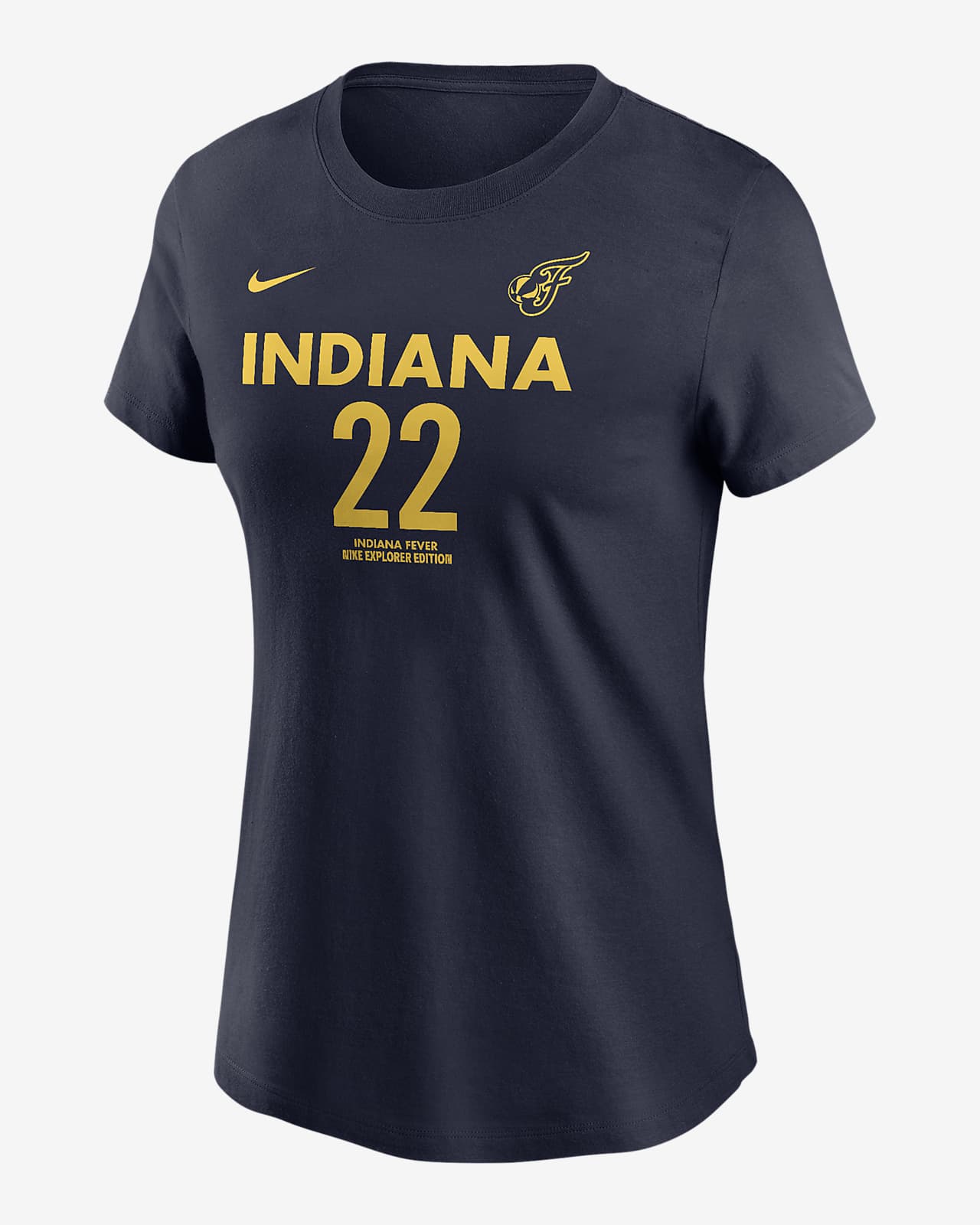 Playera Nike de la WNBA para mujer Caitlin Clark Indiana Fever