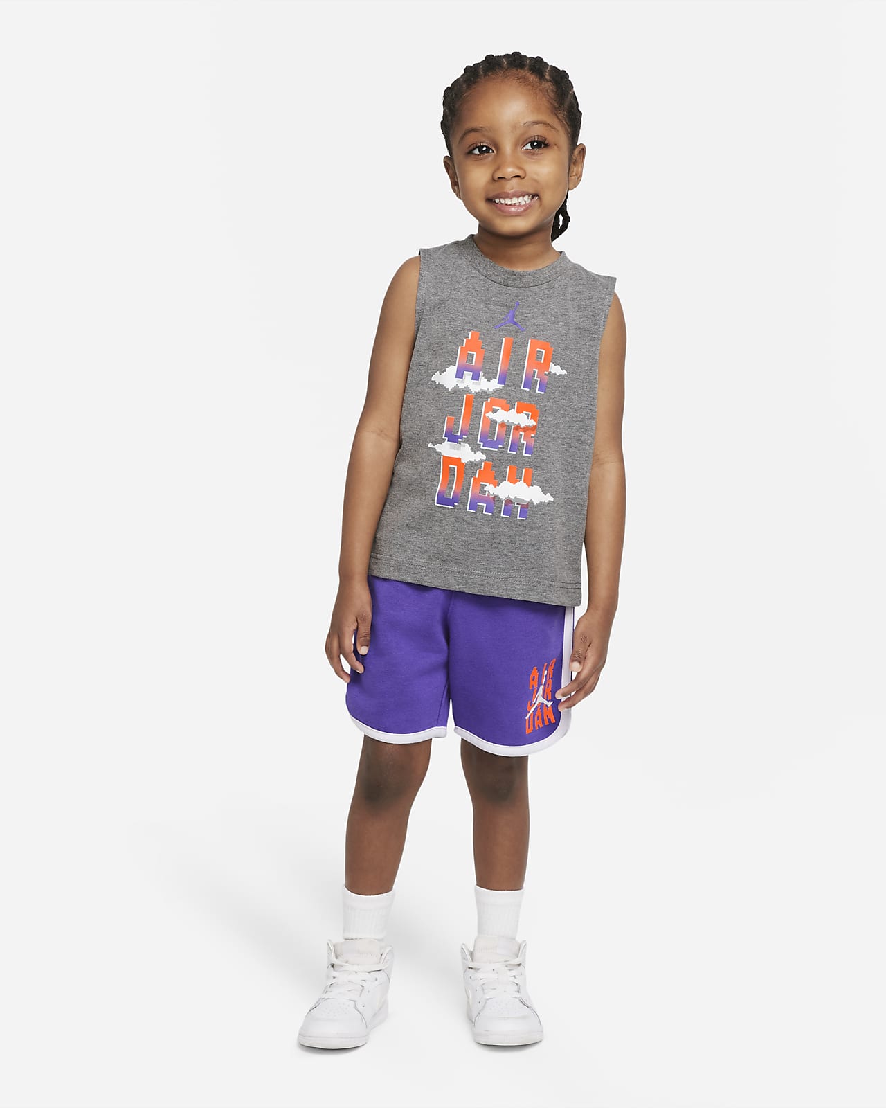 libro de bolsillo salami Gestionar Conjunto de camiseta de tirantes y shorts Jordan para niños pequeños. Nike .com