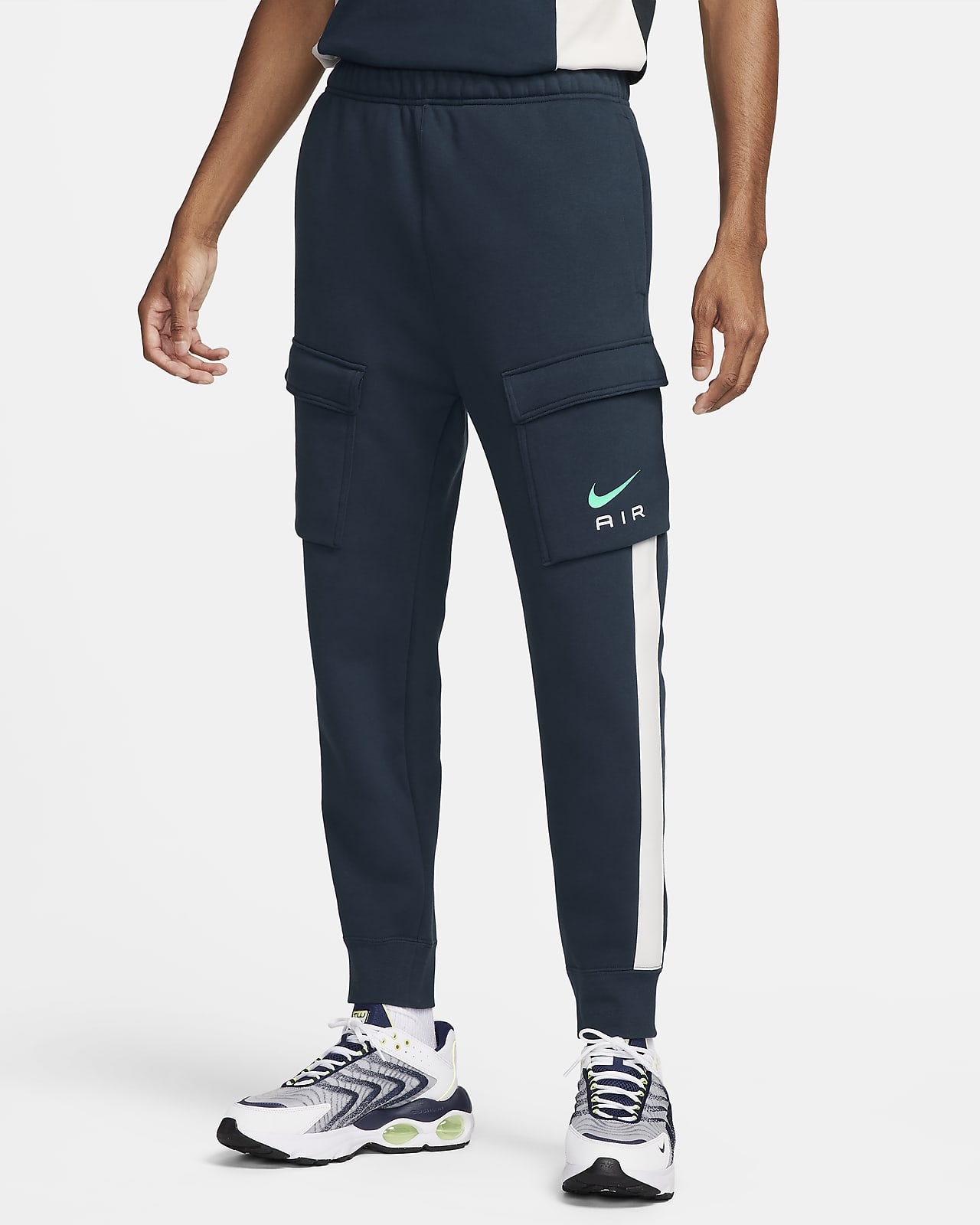 Ανδρικό παντελόνι cargo από φλις Nike Air