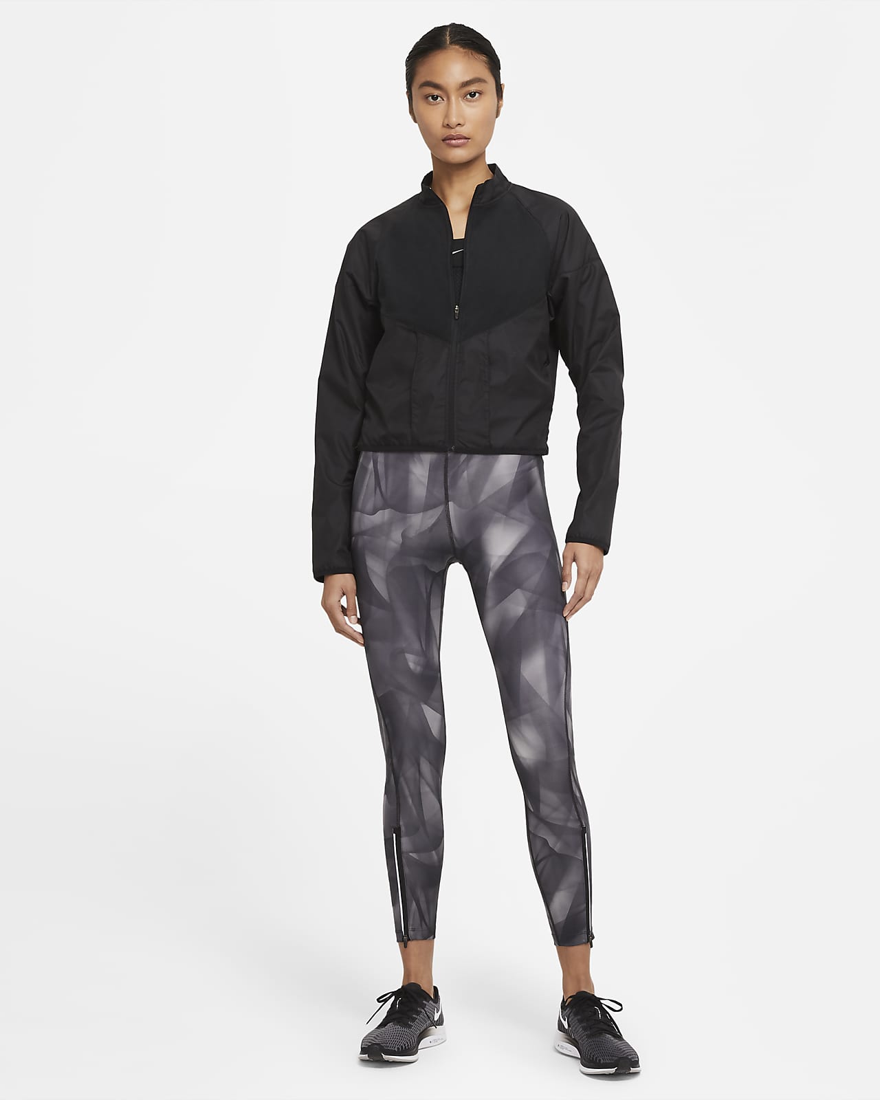 nike womens running tops