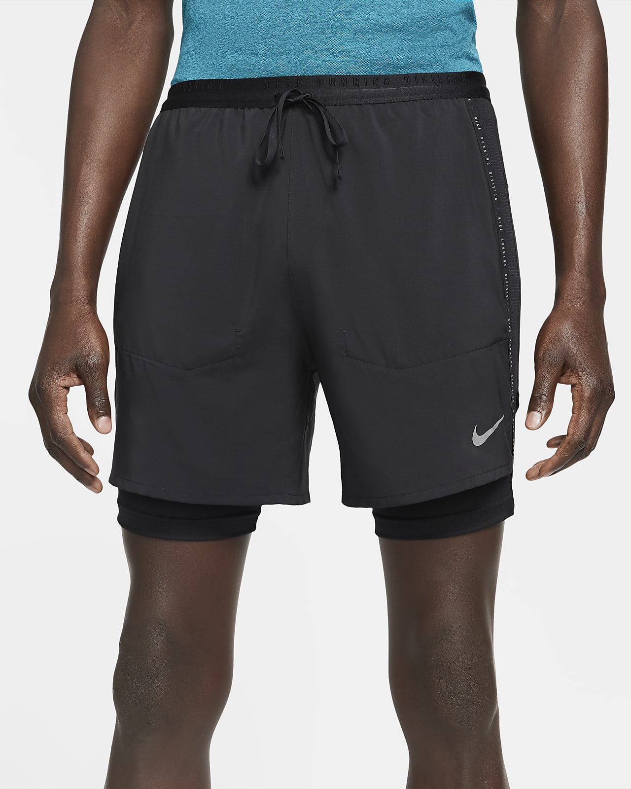 black nike flex shorts