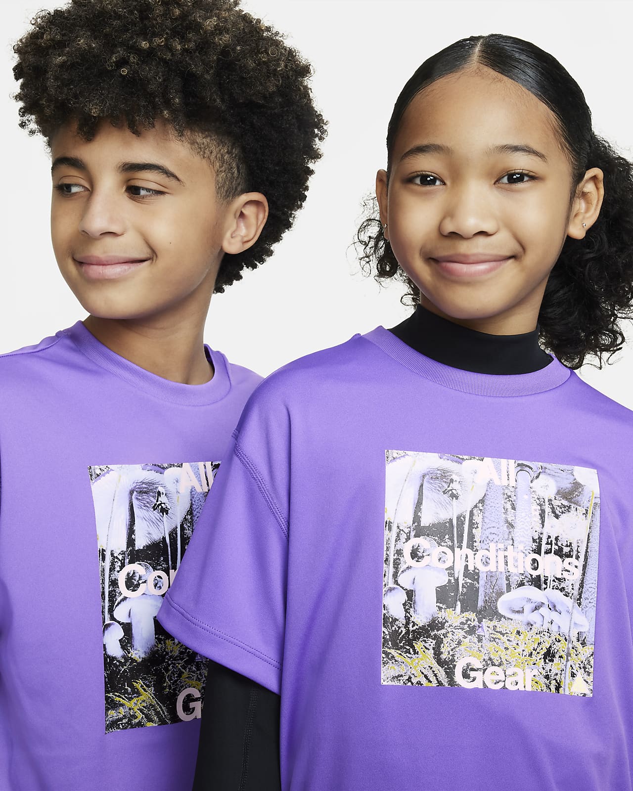 Nike ACG UV T shirt met korte mouwen voor kids. Nike NL