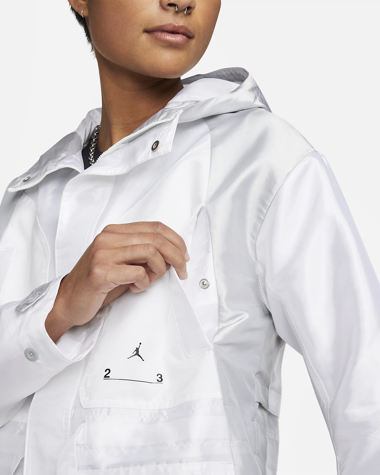 jordan 23 engineered jacket white