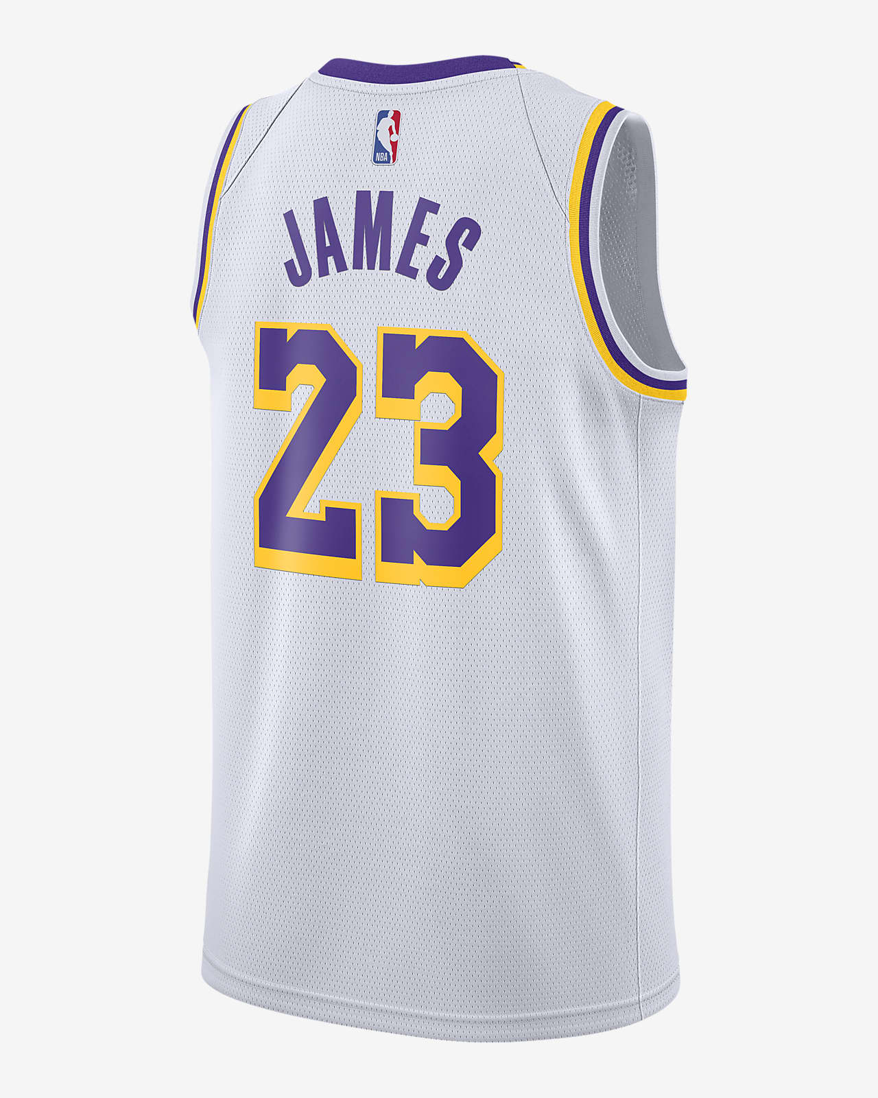 LeBron James Lake Association Edition 2020 Nike NBA Swingman Jersey ...