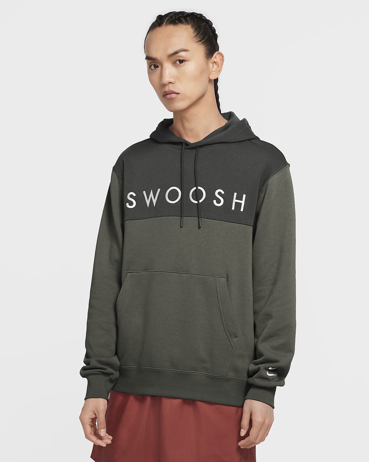 nike sportswear swoosh pullover
