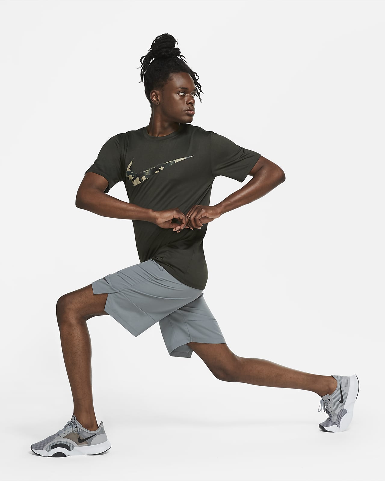 nike camo t shirt dri fit